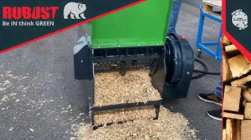 WOOD, PAPER, PLASTIC SHREDDER - that is ROBUST SD 60