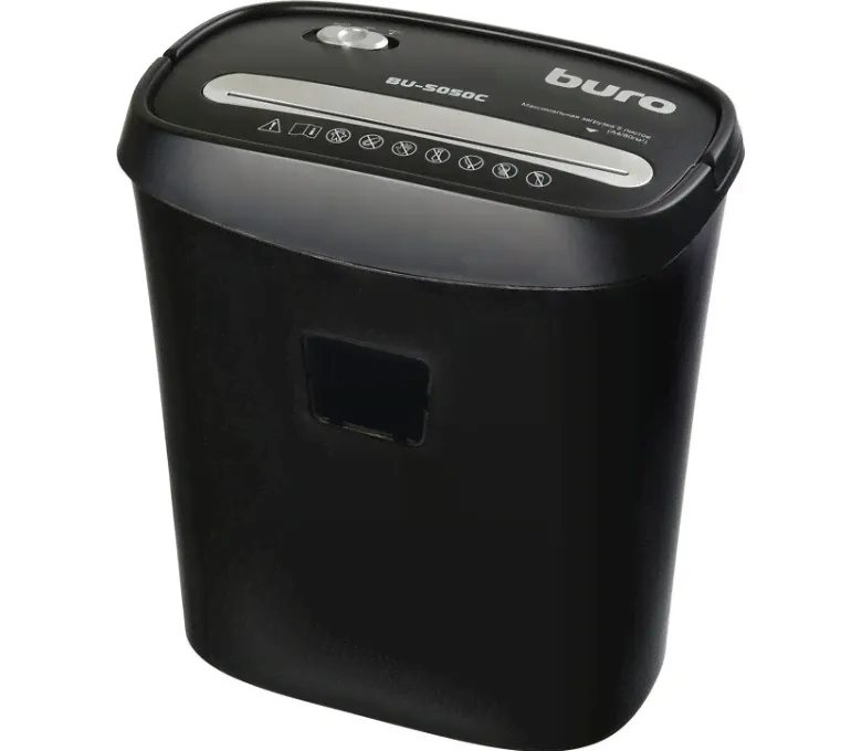 Уничтожитель документов (шредер) Buro Home BU-S050C, P-3-0