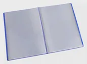 Папка с 100 прозрачными вкладышами Buro -ECB100BLUE A4 пластик 0.7мм синий (art.: 3920bf6da0030)
