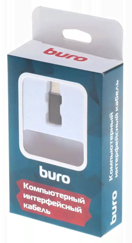 Переходник Buro BHP RET TPC-MCR micro USB (f)-USB Type-C (m) черный-0
