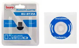 Адаптер Bluetooth USB Buro BU-BT21A (BT2.1+EDR класс2)