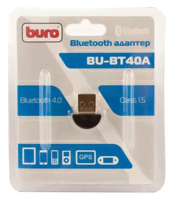 Беспроводной USB адаптер Buro BU-BT40A 3Mbps-0
