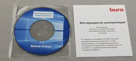 Адаптер Bluetooth Buro BU-BT50C 5.0+­EDR class 1 100м черный