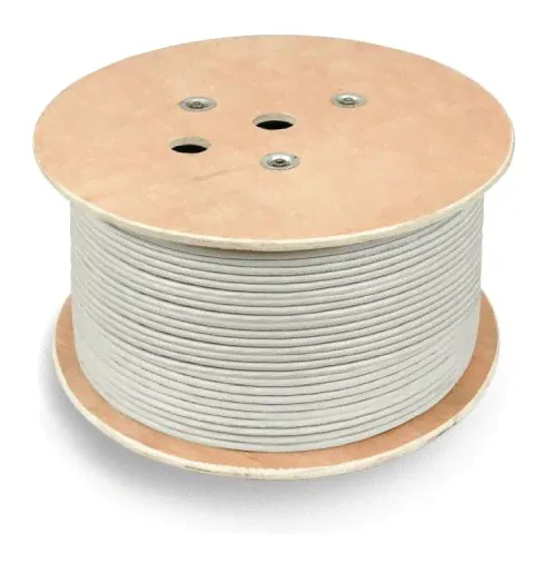 Кабель сетевой Buro UTP 4 пары cat6 solid 0.52мм Cu 305м серый-0