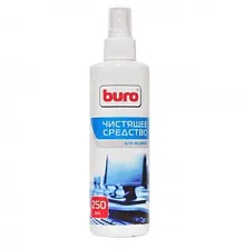 Спрей для чистки оргтехники Buro, для экранов, 250мл (BU-SSCREEN)