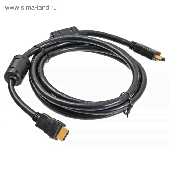 Кабель аудио-видео Buro HDMI-19M/19M-1.8M-MG, HDMI (m), HDMI (m), 1.8 м, черный-0