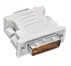 Переходник DVI Buro, DVI-I (m) - VGA (f) (VGA-15F/DVI-I-PLUG)