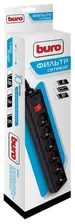 Сетевой фильтр Buro 600SH-5-B, 5 м