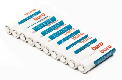 Батарейки LR6/AA Buro Alkaline (10шт) коробка