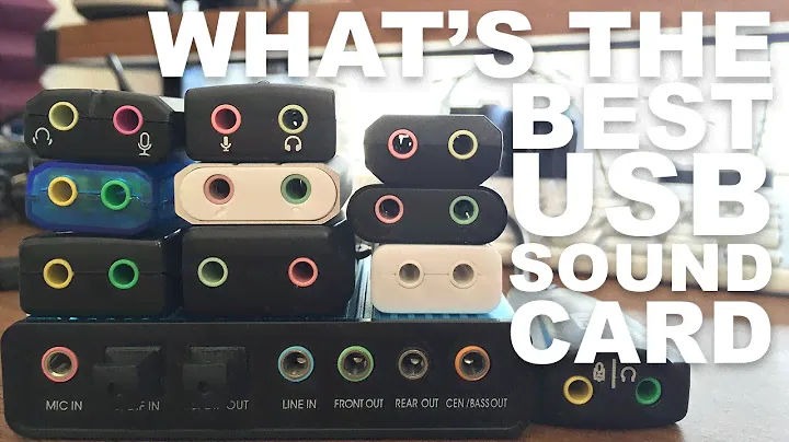 What's the Best USB Sound Card / Audio Adapter?