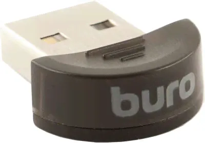 Адаптер USB Buro BU-BT21A - Bluetooth 2.1+EDR class 2, черный