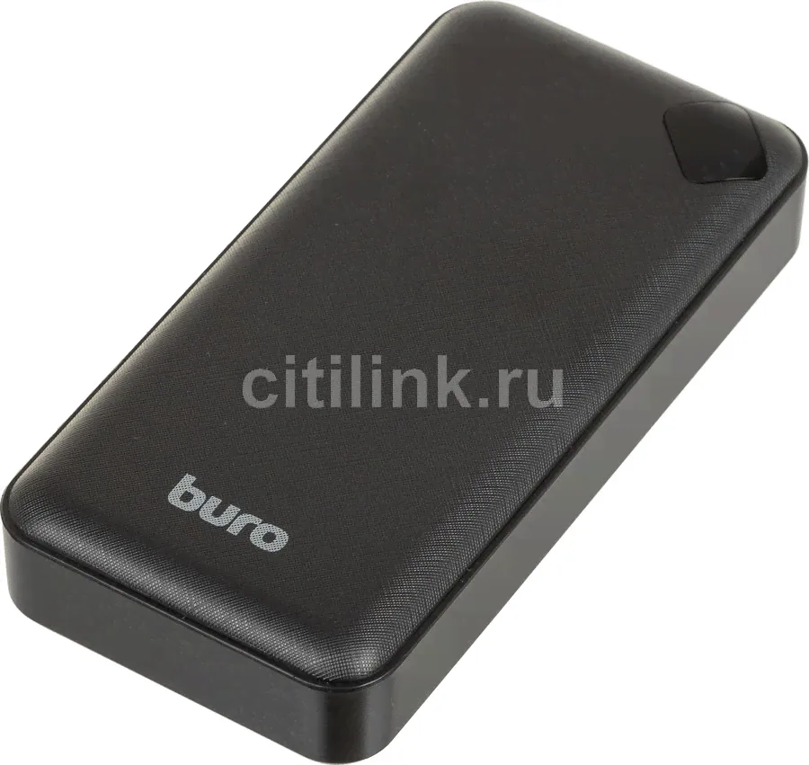Внешний аккумулятор (Power Bank) Buro BP20E, 20000мAч, черный
