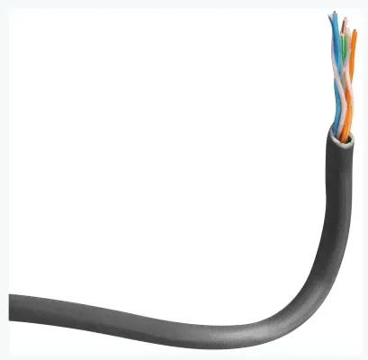 Кабель сетевой Buro UTP 4 пары cat5E solid 0.45мм Cu 305м серый-0
