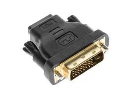 Переходник Buro HDMI-DVI DVI-D [m] / HDMI [f] Чёрный