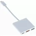 Переходник USB Type-C - HDMI/USB/USB Type-C, Buro (BHP RET TPC-HDM)