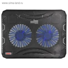 Подставка для ноутбука Buro BU-LCP156-B214 15.6" 1xUSB 2x 140ммFAN черная