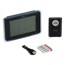 Метеостанция Buro BU-WSH168-LIGHT черный