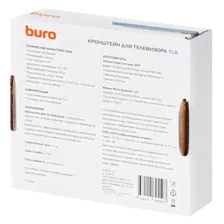 Кронштейн для телевизора Buro TL0 черный