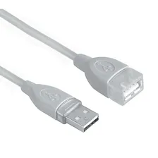 Кабель удлинительный USB 2.0(A-A) M/F, 3м BURO