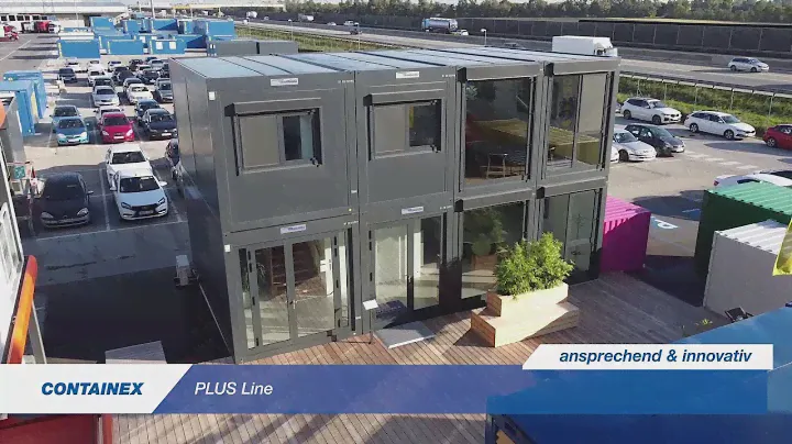 CONTAINEX PLUS Line – Büro- & Sanitärcontainer