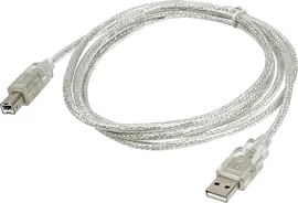 Кабель Buro USB 2.0 A (M) - B (M), 1.8м (USB2.0-AM/BM-TRANS)