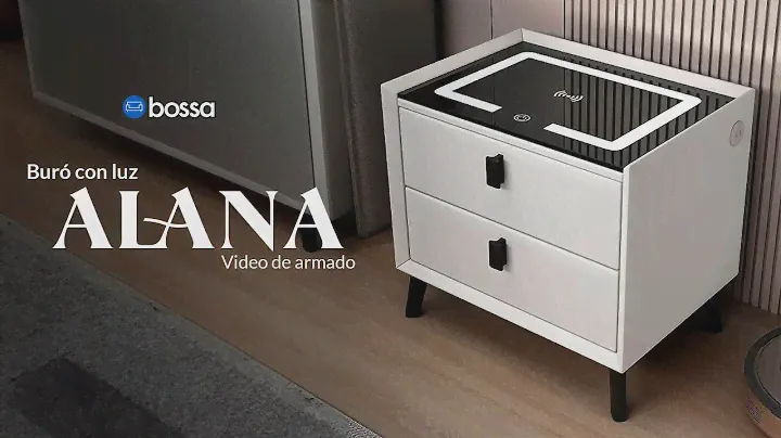 Proceso de armado de Buró Con Luz Bossa Alana