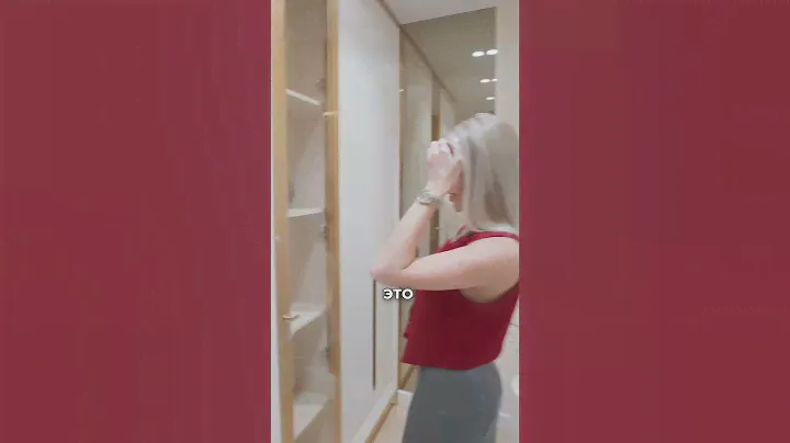 Изящный шкаф в спальне нашего проекта 😍