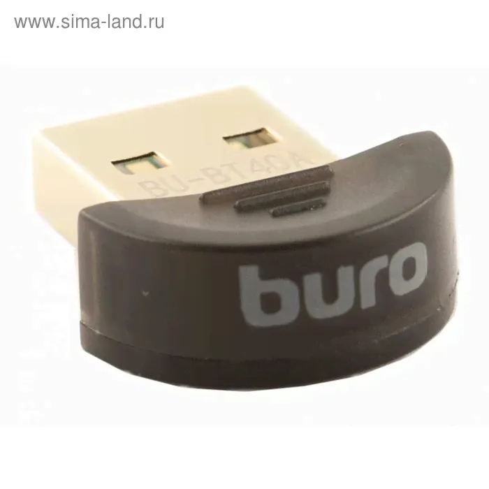 Адаптер USB Buro BU-BT40A Bluetooth 4.0+EDR class 1.5 20м черный
