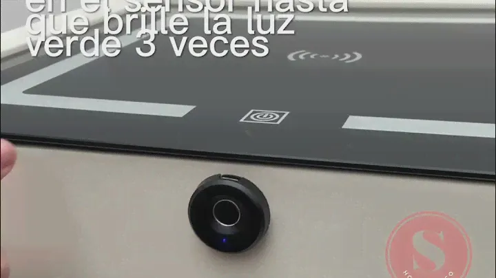 Velador con seguro de Huella Dactilar