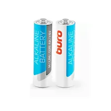 Батарея Buro Alkaline LR6 AA (2шт) блистер