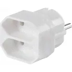 Сетевой разветвитель Buro BU-PS2F-W (2 розетки) белый